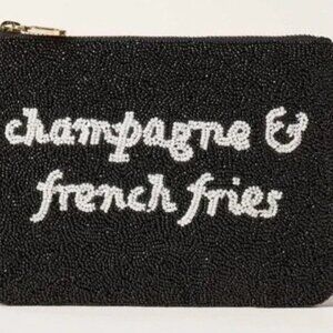 Kate Spade x Target Champagne & French Fries Clutch
